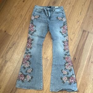 Driftwood Embroidered Jeans